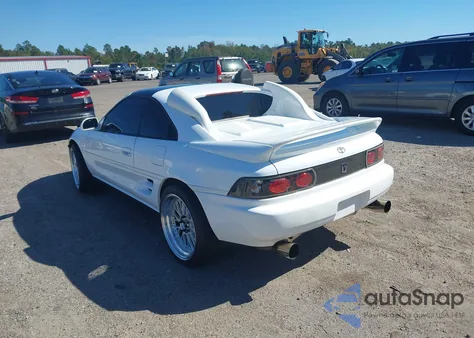 1992 Toyota Mr2 Sport Roof из США, поврежденный, VIN JT2SW22N1N0055133